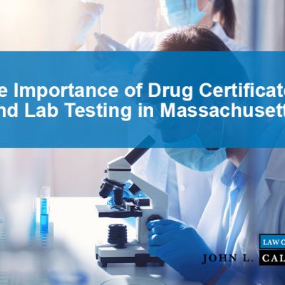 The Importance of Drug Certificates and Lab Testing in Massachusetts