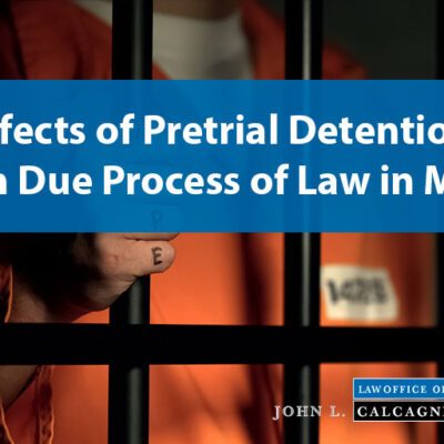 Effects of Pretrial Detention on Due Process of Law in Massachusetts
